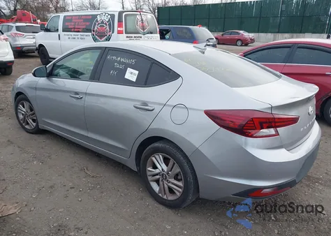 2020 Hyundai Elantra Sel from USA, damaged, VIN 5NPD84LF3LH585181